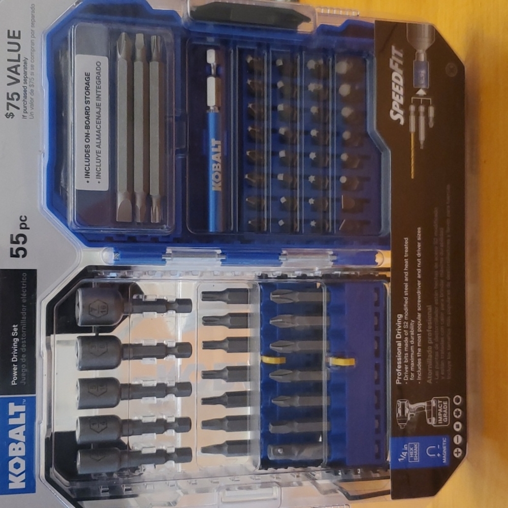 Kobalt 55 Piece Power Driving Drill Set Model #89941